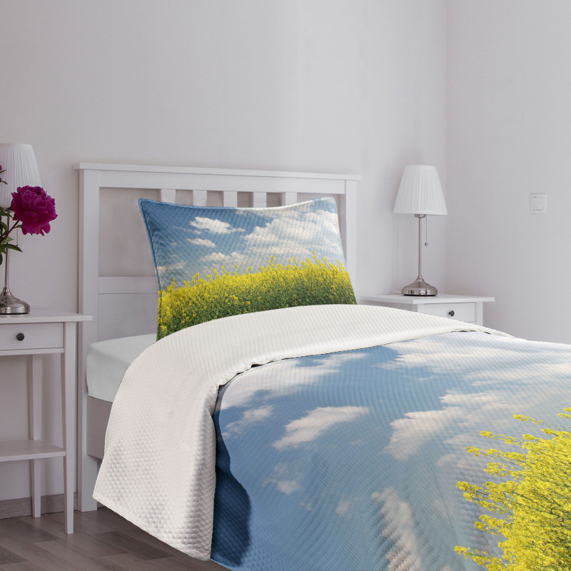 Rapeseed Field Germany Bedspread Set