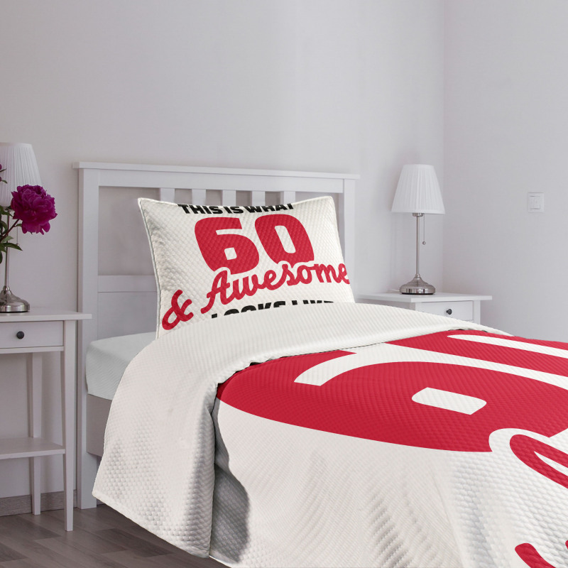 Words 60 Bedspread Set