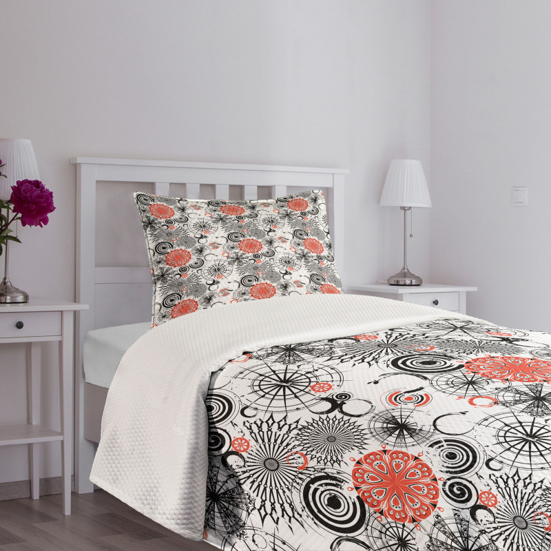 Mandala Rounds Bedspread Set