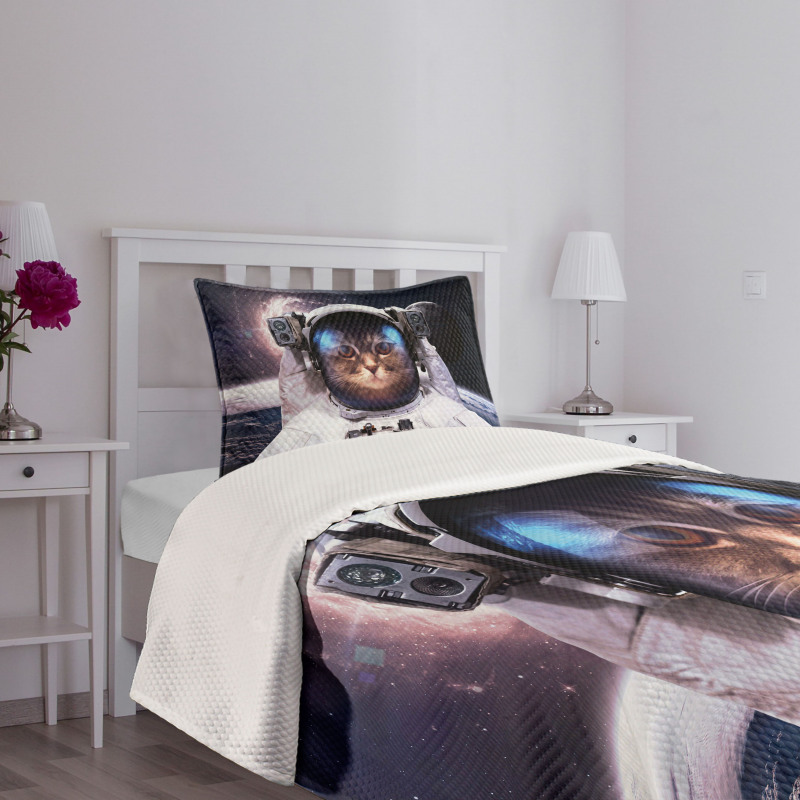 Cosmos Cluster Zodiac Bedspread Set