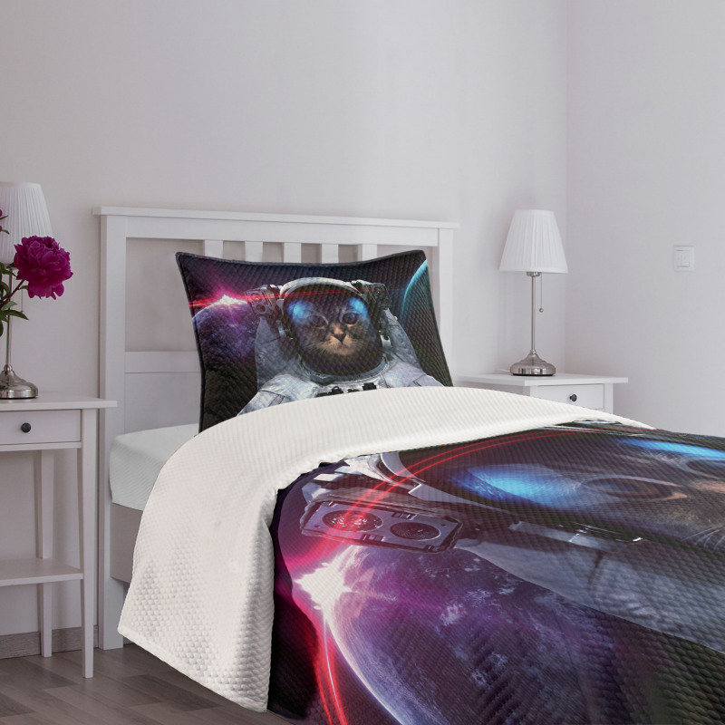 Galaxy Cosmos Nebula Bedspread Set