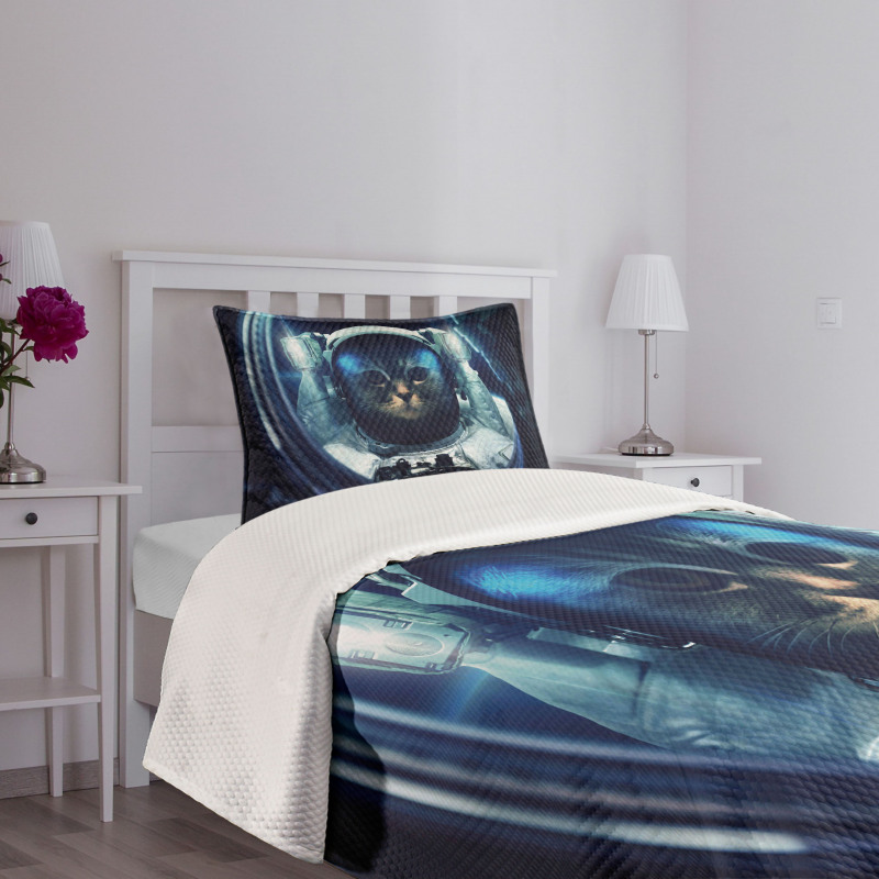 Glass Rocket Galaxy Bedspread Set