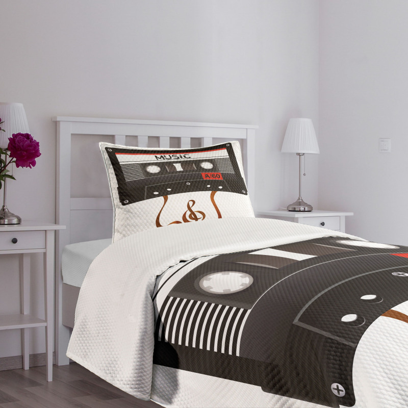 Broken Cassette Bedspread Set