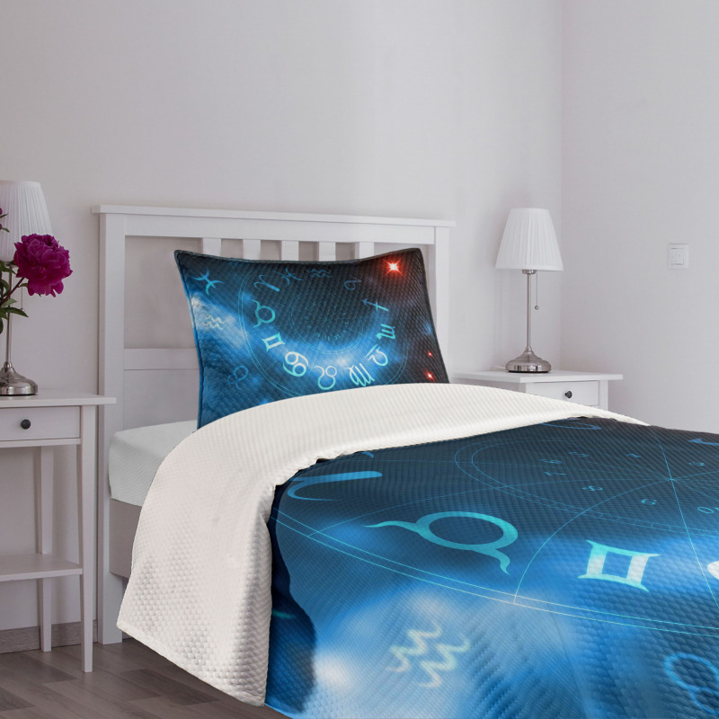 Signs Virgo Scorpio Bedspread Set