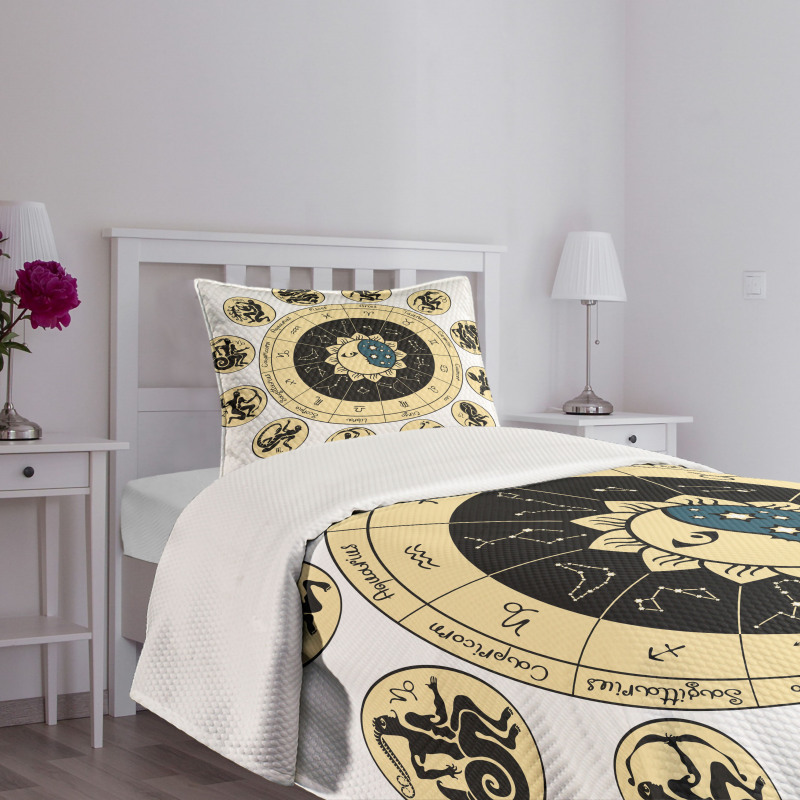 Zodiac Chart Bedspread Set