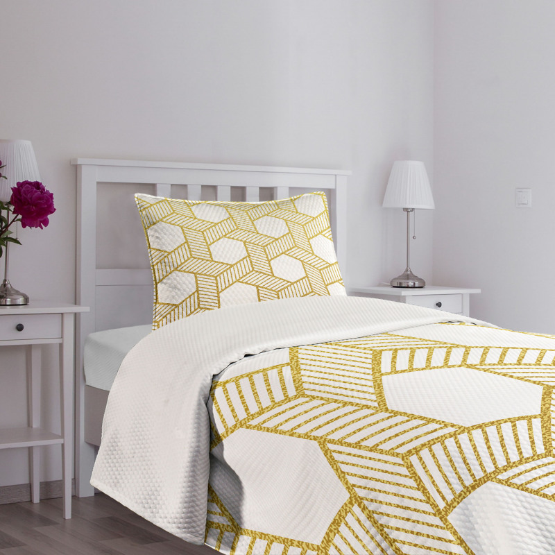 Entangled Stripes Bedspread Set