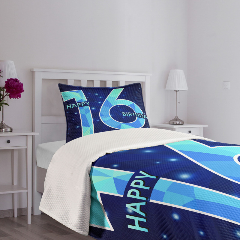 Greeting Age Sky Bedspread Set