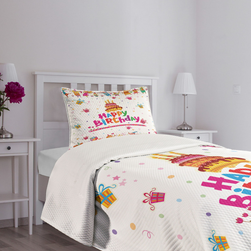 Joyful Mouses Party Mood Bedspread Set