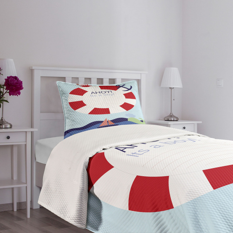 It's a Boy Maritime Bedspread Set