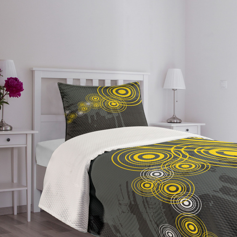 Street Inner Circle Bedspread Set