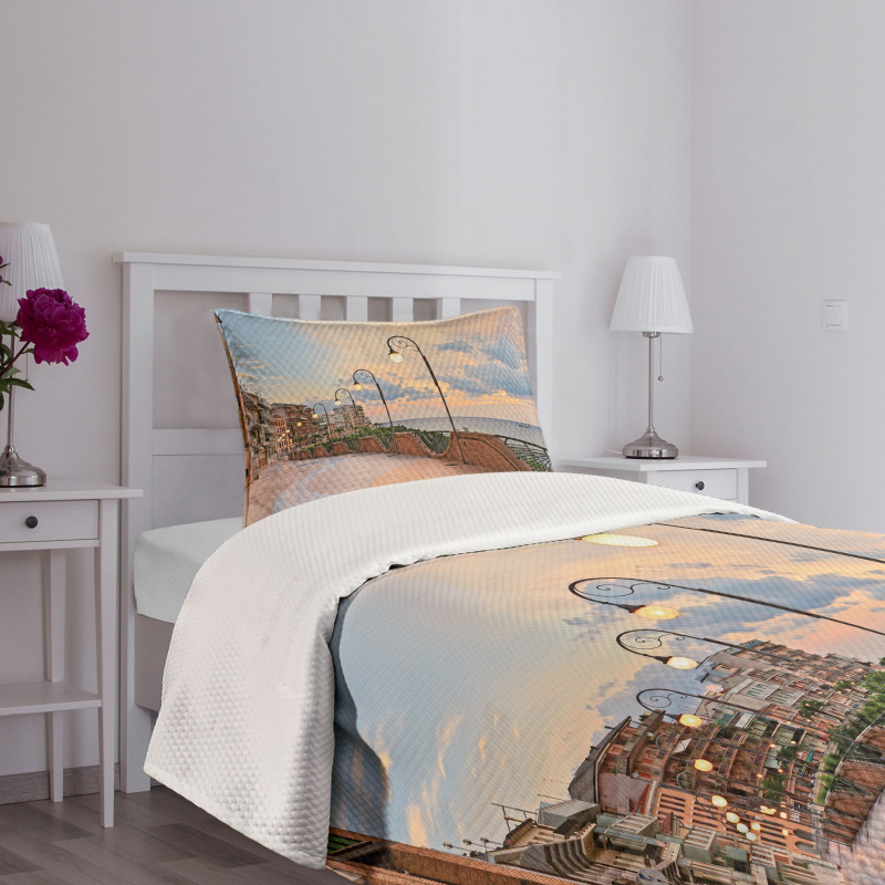 Dawn in Ortona Abruzzo Bedspread Set