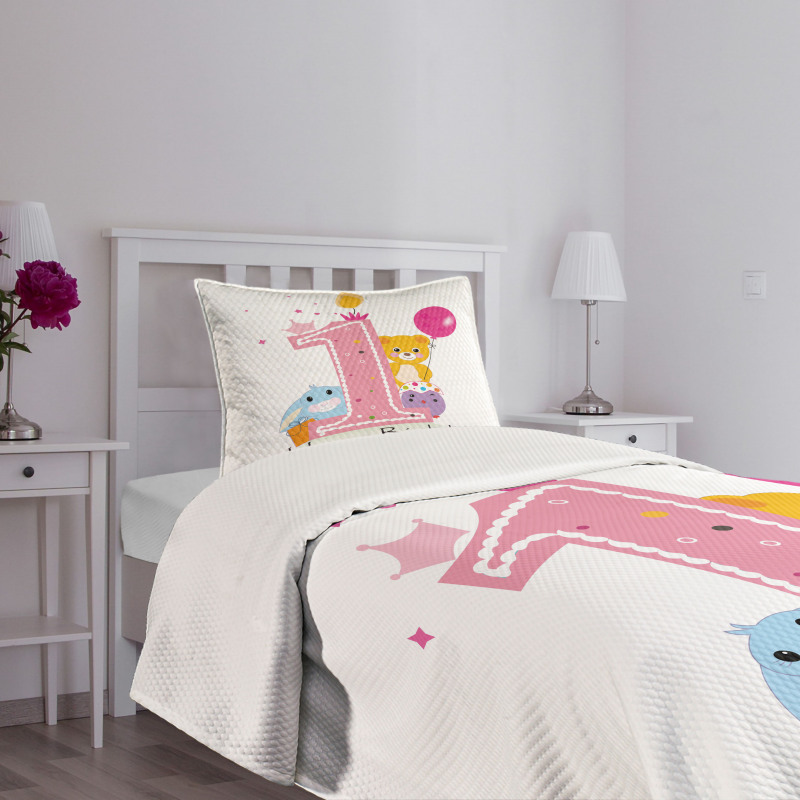 Princess Girl Party Bedspread Set