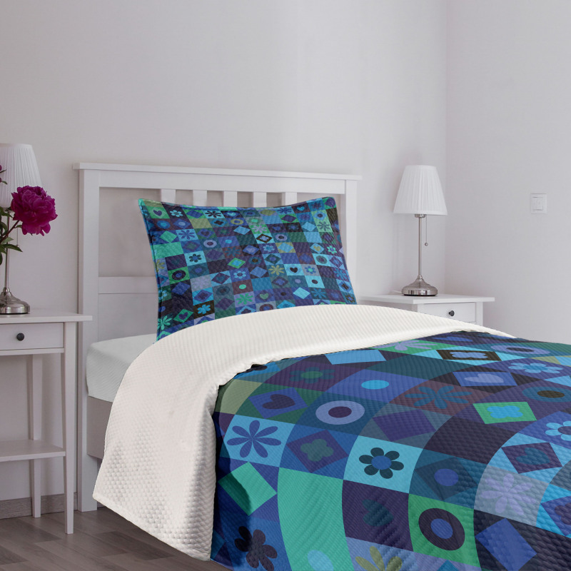 Play Cards Theme Design Bedspread Set