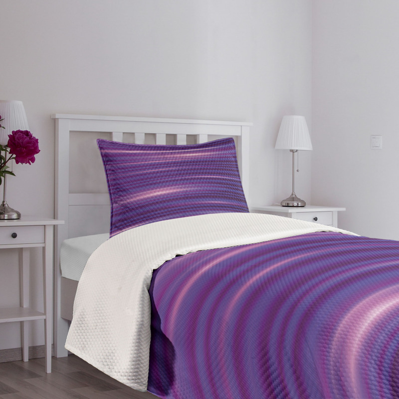 Stripe Horizontal Lines Bedspread Set