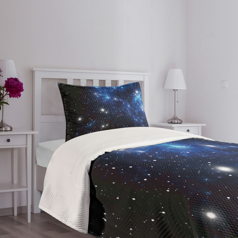 Space Star Nebula Bedspread Set