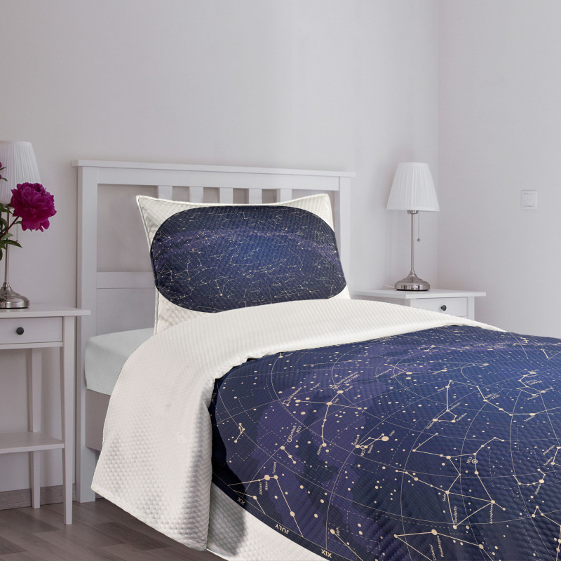 Sky Map Northern Bedspread Set