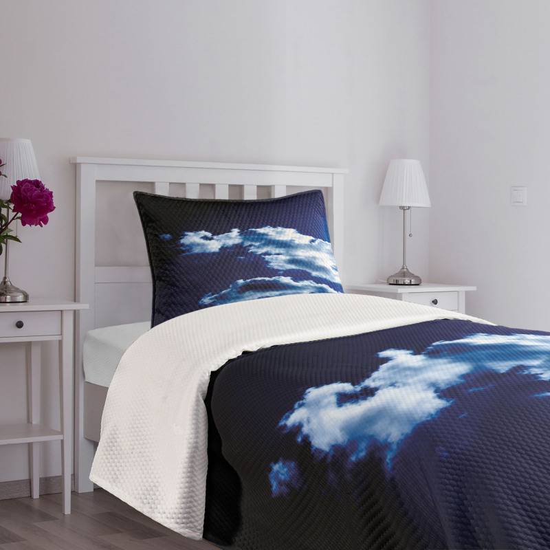 Sky Dramatic Clouds Bedspread Set