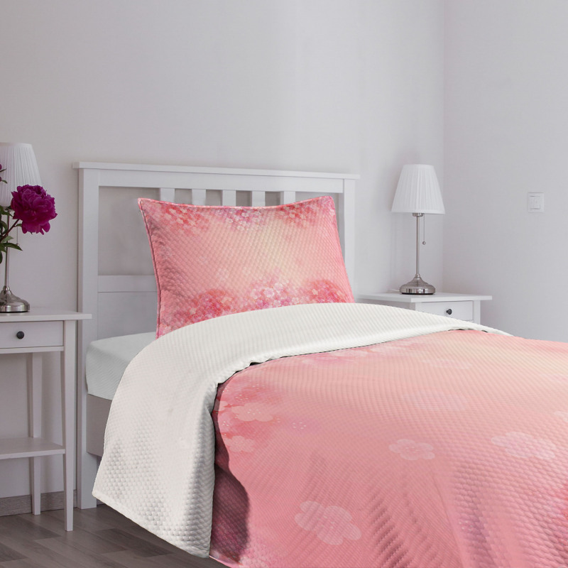 Plum Blossom Botany Bedspread Set