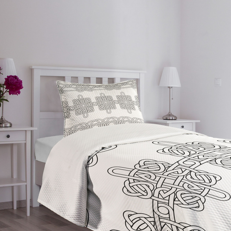 Indigenous Stencil Art Bedspread Set