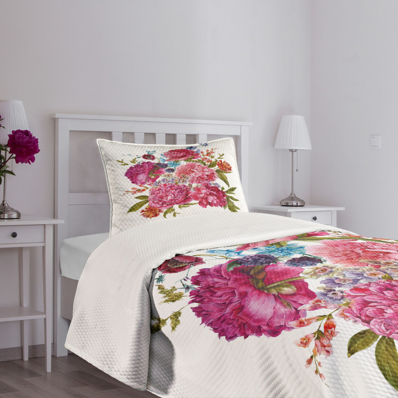 Gentle Summer Flora Bedspread Set