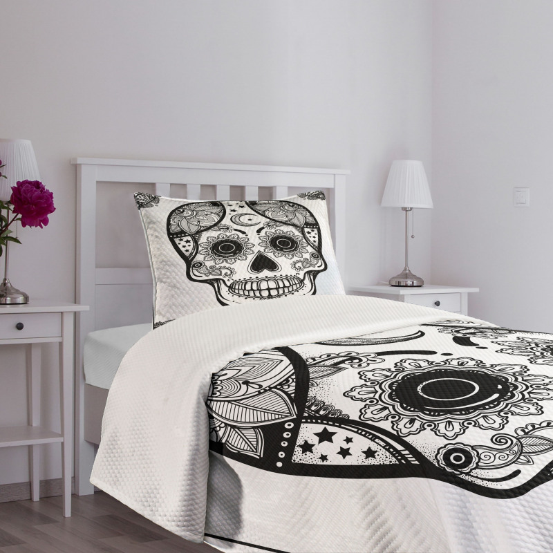 Hispanic Art Mascot Bedspread Set