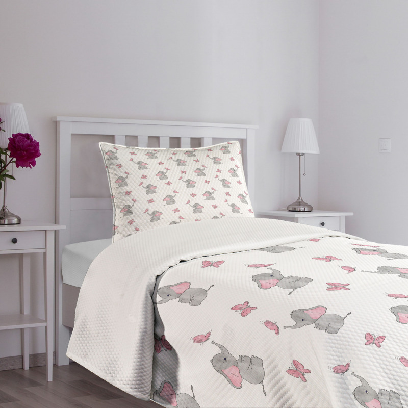 Baby Butterfly Bedspread Set