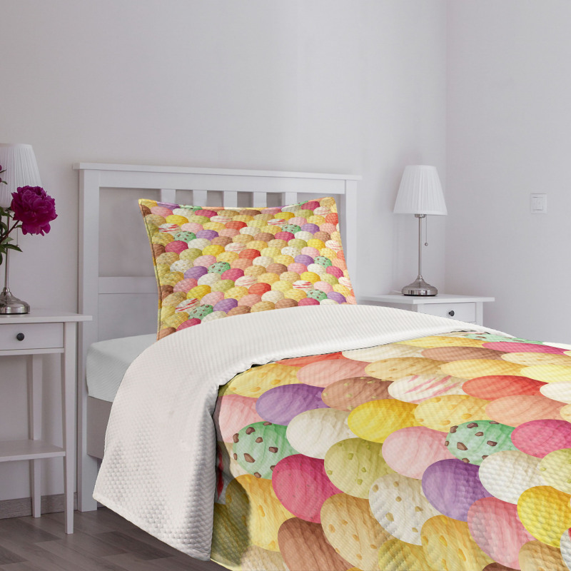 Flavor Toppings Bedspread Set