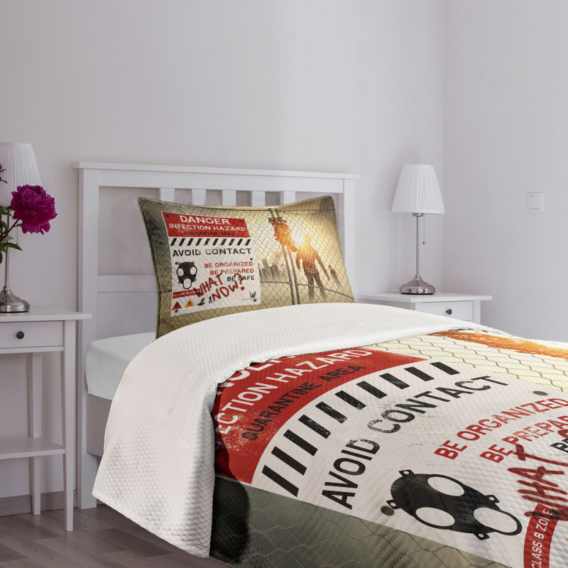 Dead Man Walking Bedspread Set