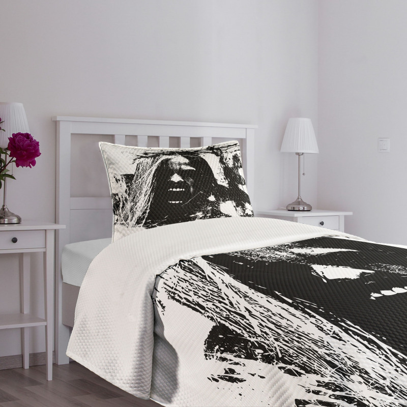 Crazy Man Horror Bedspread Set