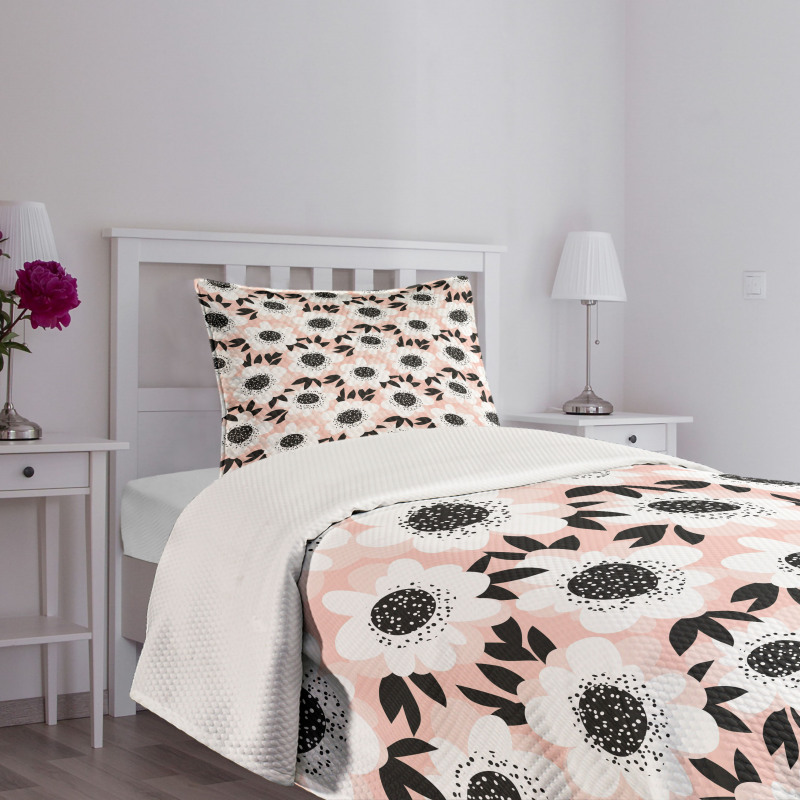 Floral Pastel Soft Bedspread Set