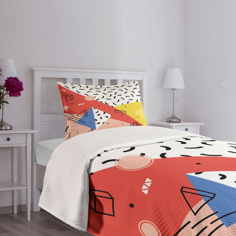 Modern Trippy Bedspread Set