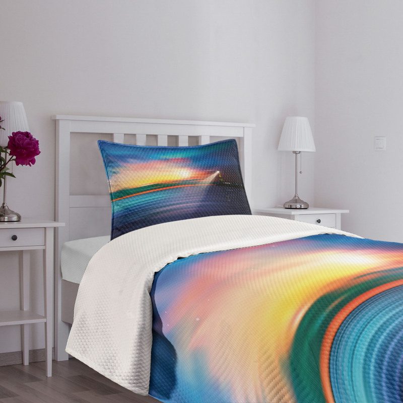 Majestic Sky Beach Bedspread Set