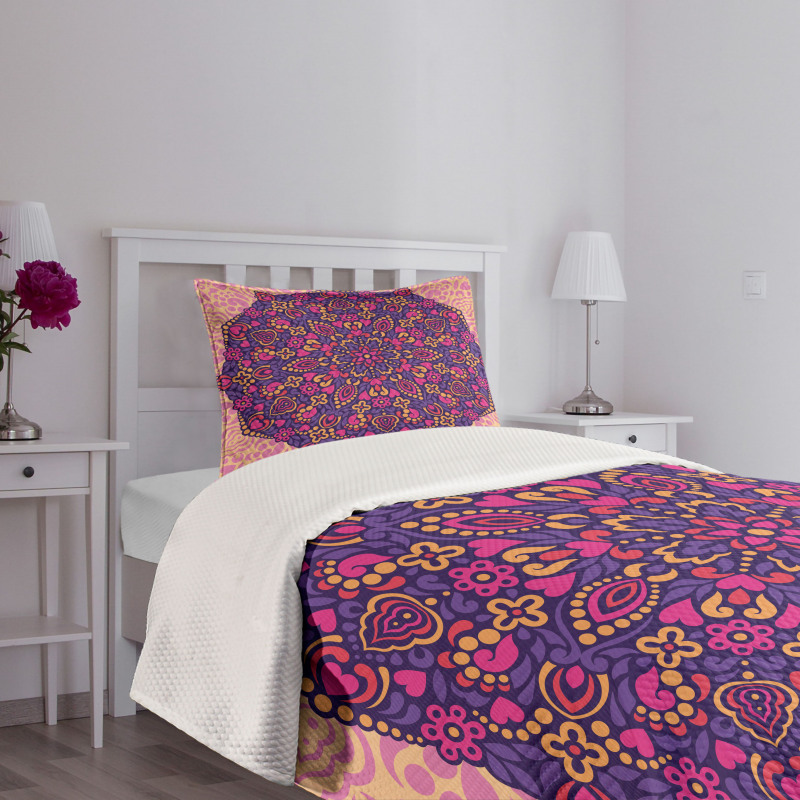 Abstract Eastern Bedspread Set