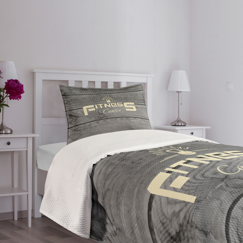 Club Wood Planks Bedspread Set