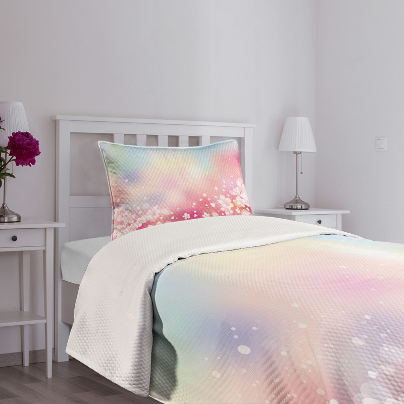 Dreamy Cherry Blossoms Bedspread Set