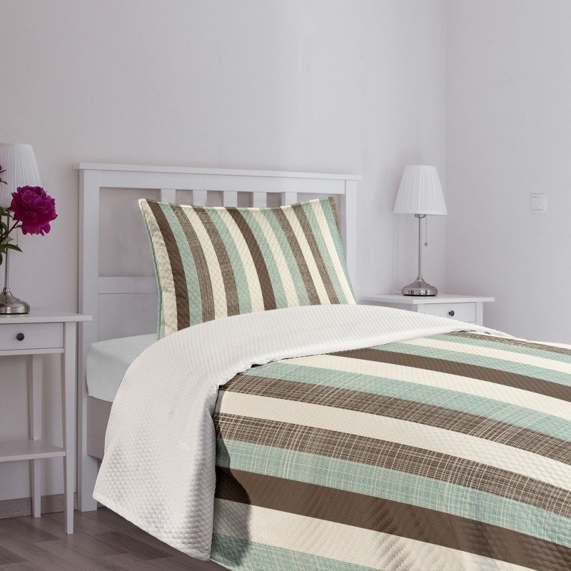 Striped Classical Old Bedspread Set