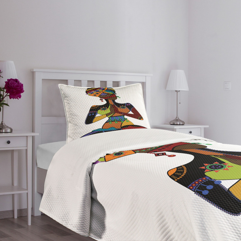 Style Woman Bedspread Set