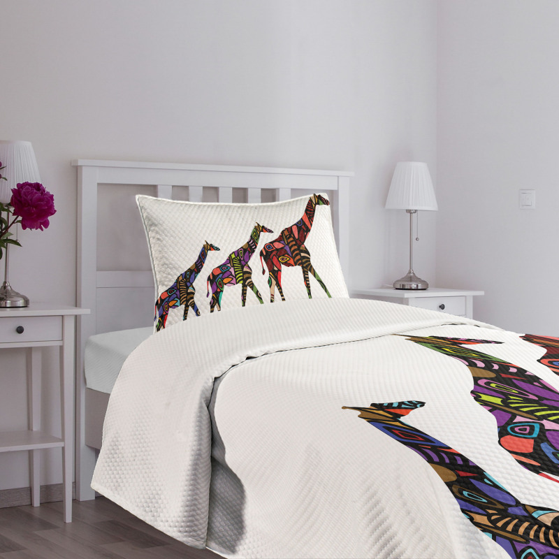 Giraffes Bedspread Set