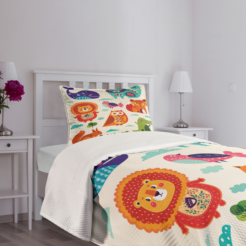 Native Ornate Fun Bedspread Set