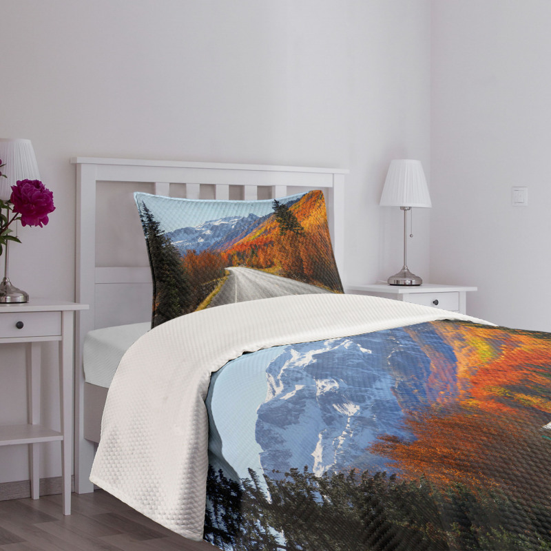 Highway Countryside Travel Bedspread Set