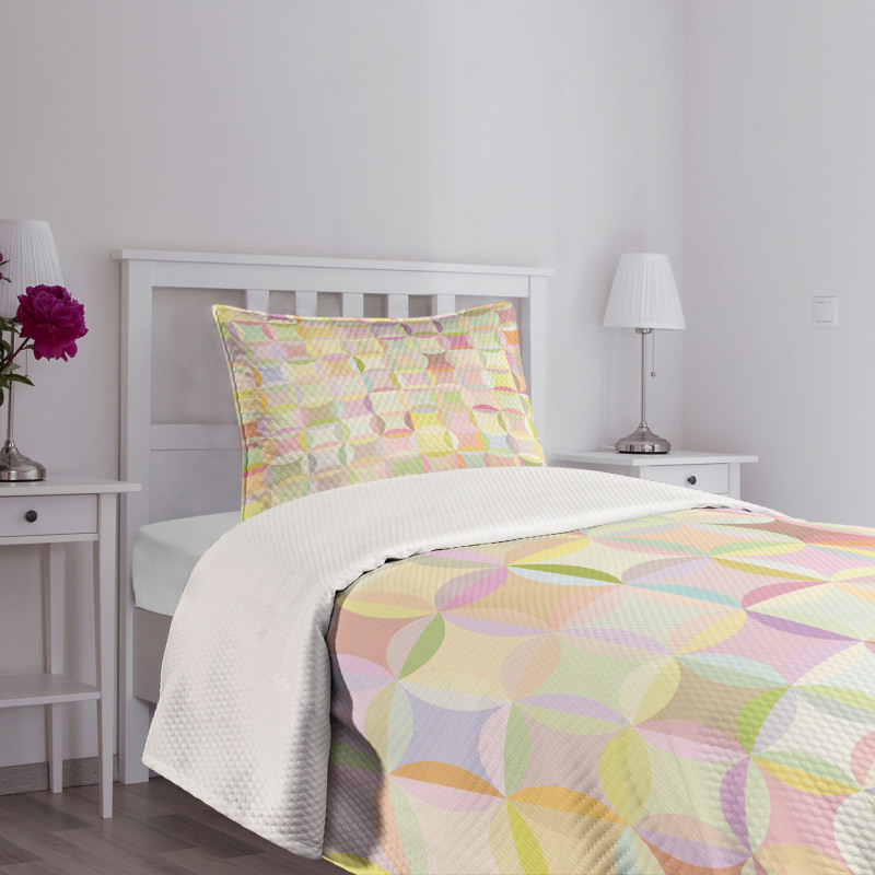 Retro Polka Dots Funky Bedspread Set