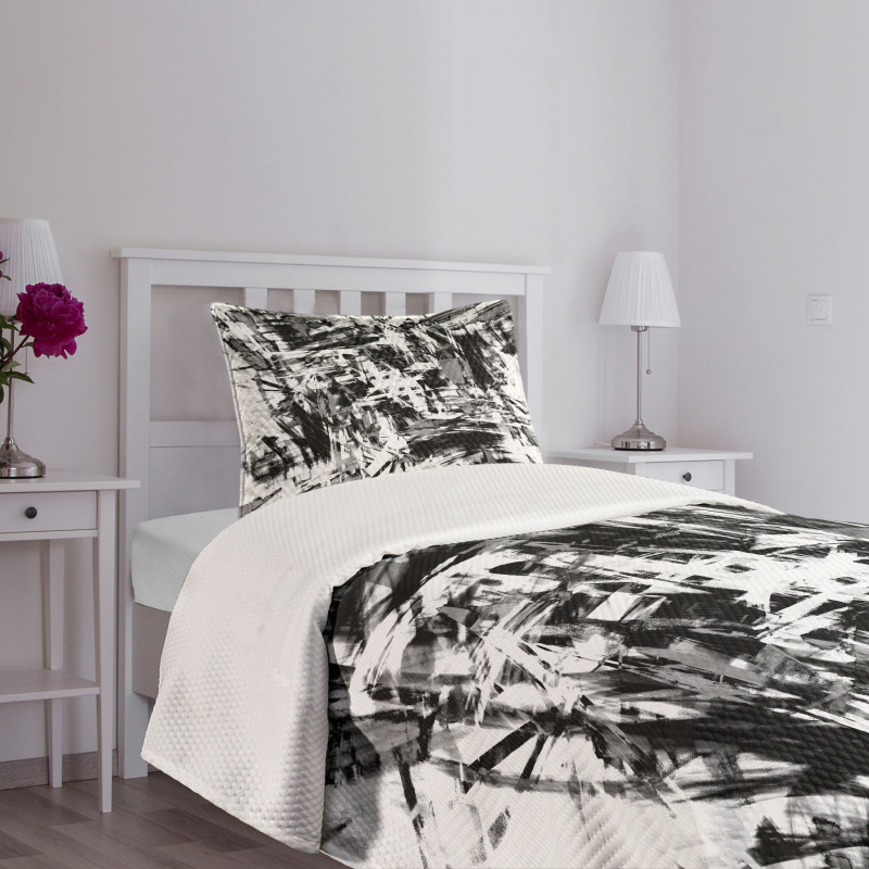 Grunge Artwork Bedspread Set