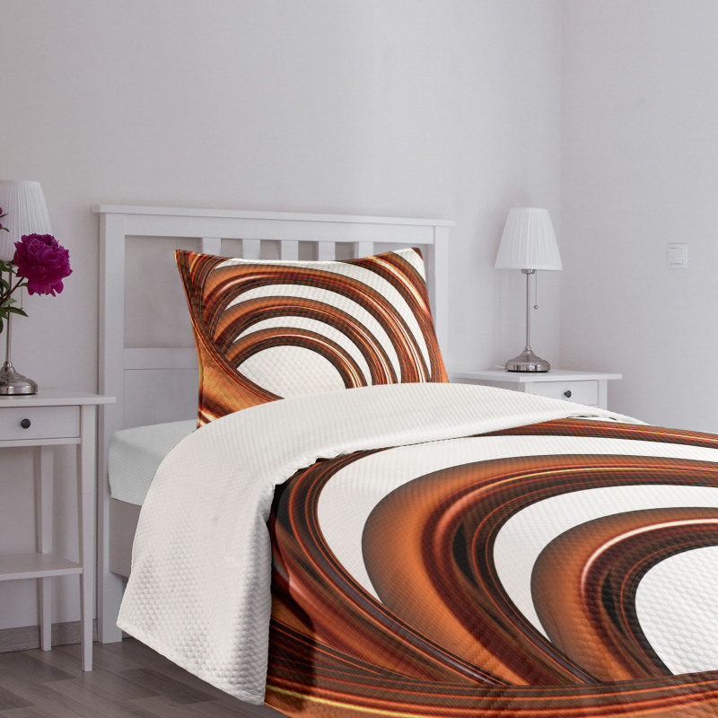 Helix Coil Spiral Pipe Bedspread Set