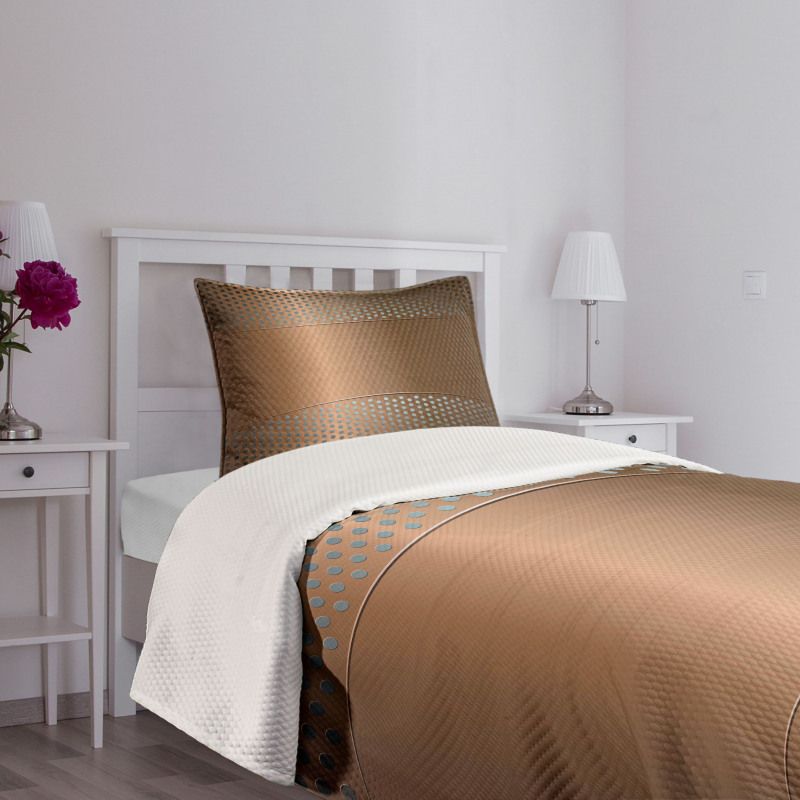 Perforated Grid Bedspread Set