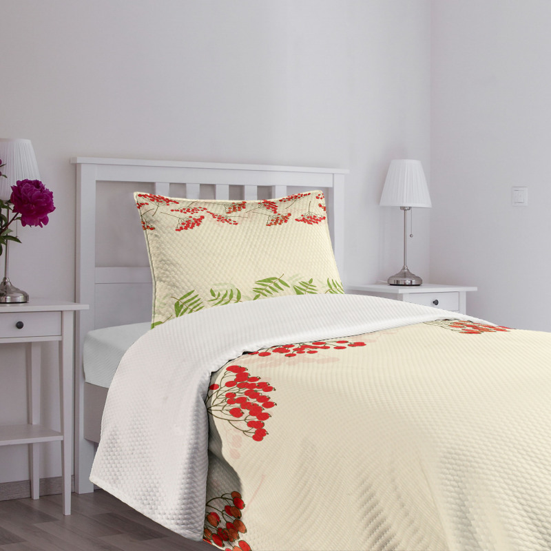 Border with Mountain Ash Bedspread Set