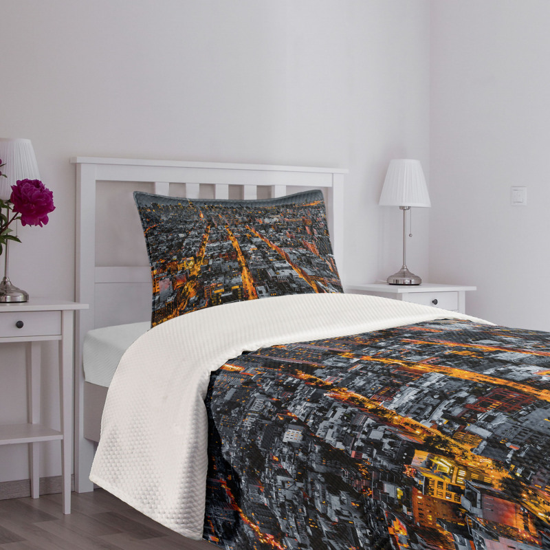 Avenues to Midtown NYC Bedspread Set