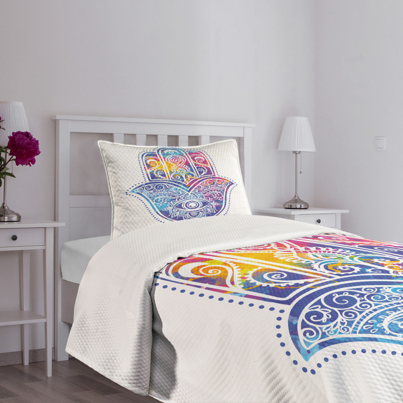 Vibrant Protective Eye Bedspread Set