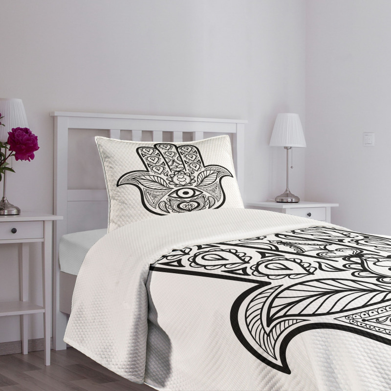 Nature Tribal Boho Art Bedspread Set