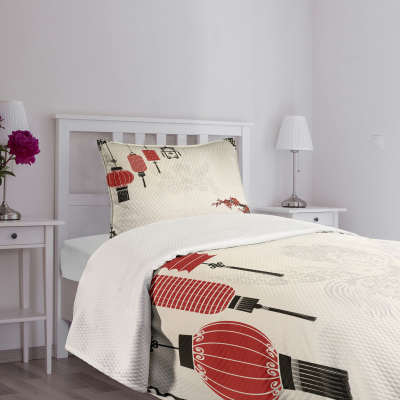 Minimalist New Year Bedspread Set