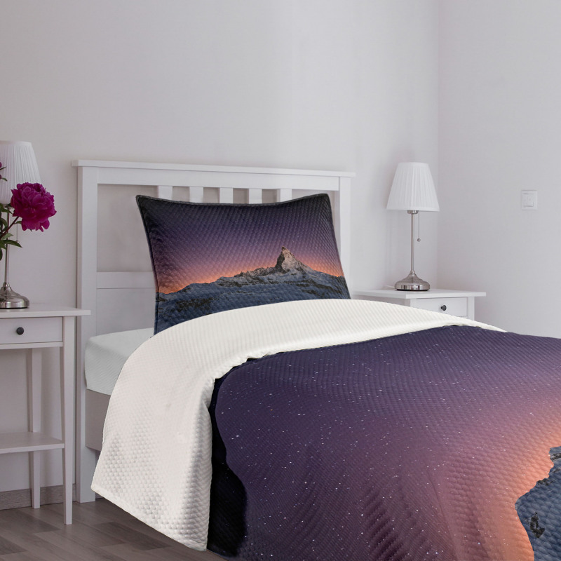 Matterhorn Peak Europe Bedspread Set